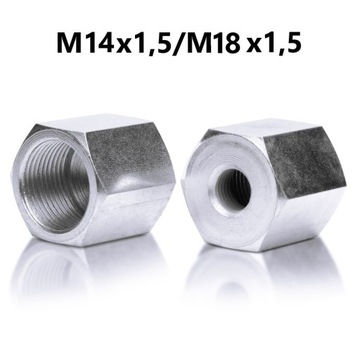 Mufa -mufka- gwintowana redukcyjna M14x1,5/M18x1,5