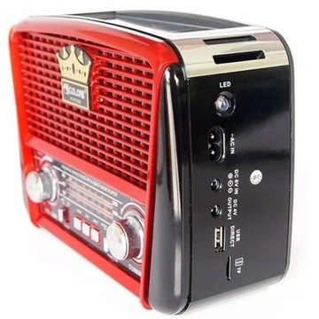 Radio SOLARNE PRZENOŚNE Sieciowe FM AM SW SD USB