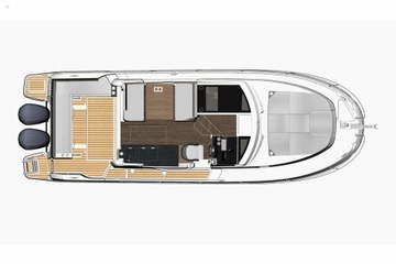 Merry Fisher 1095 2 X 300 л.с. SUZUKI / YAMAHA | МАРИНЕРО