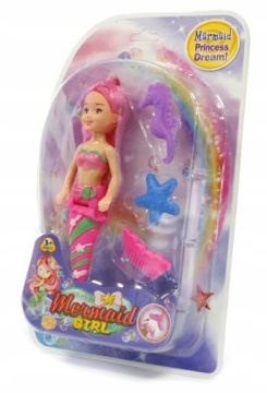 Кукла Сиренна с аксессуарами мини кукла 18 см