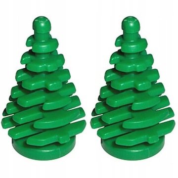 PAKIET LEGO 2435 Choinka Zielony 6268823 2szt NOWE