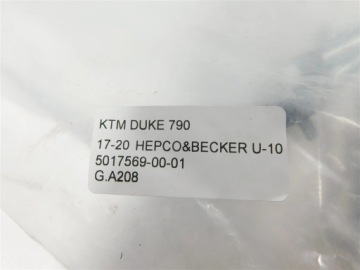 СТОЙКА КРЫШКИ GMOL KTM DUKE 790 17-20 HEPCO&BECKER U-10 5017569-00-01