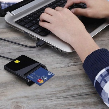 БЛИЗКОСВЯЗАННОЕ УМНОЕ СЧИТЫВАТЕЛЬ USB-ЧИП E-ID, СОВМЕСТИМЫЙ С SIM-картами и идентификаторами