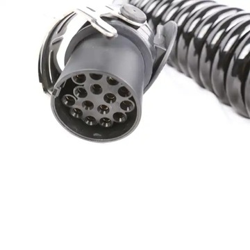 Спиральный кабель 15 PIN ADR прицеп полуприцеп TRACTOR 2x PLUG 3,8м 24В