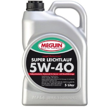 MEGUIN SUPER LEICHTLAUF Olej silnikowy 5W40 5L