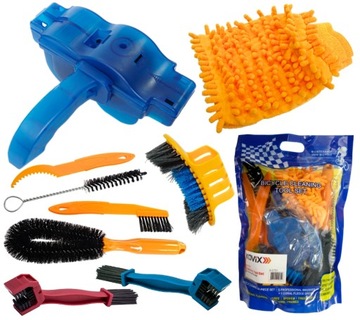 ZESTAW SZCZOTEK K-CT01 ROWER MOTOCYKL KOVIX