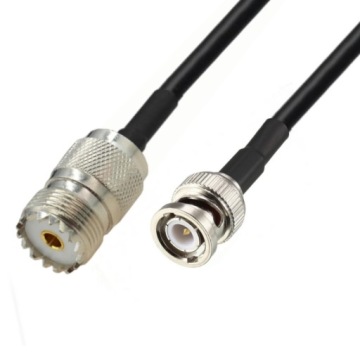 Anténní kabel Bnc zástrčka Uhf zásuvka RG58 20 m