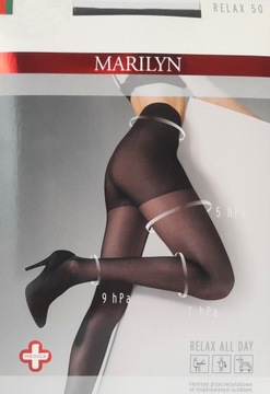 Rajstopy Marilyn RELAX 50 DEN NERO 4/L