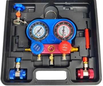 S-AC134A КОМПЛЕКТ ДЛЯ ПРОВЕРКИ УТЕЧЕК И ЗАПРАВКИ ТЕСТЕРА КОНДИЦИОНЕРА ВОЗДУХА