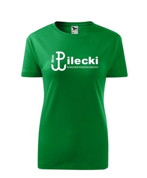 Koszulka T-shirt POLSKA ROTMISTRZ PILECKI ŻOŁNIERZE WYKLĘCI damska