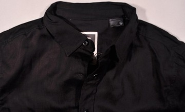 G-STAR RAW koszula REGULAR black NERO DENIM _ L