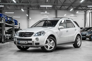 Mercedes Klasa M W164 Off-roader AMG 6.2 V8 (63 AMG) 510KM 2007 Mercedes ML 63 AMG 6.2 V8 514 KM. Bezwypadkowy!