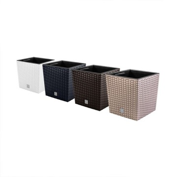 Цветочный горшок + вставка мокко RATO LOW DRTS170L