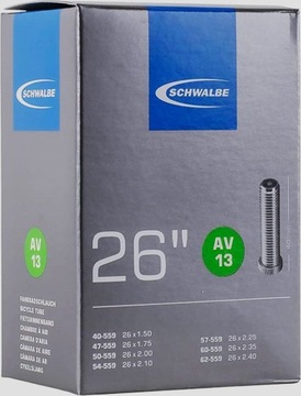 DĘTKA ROWEROWA MTB 26X1,5-2.4 SCHWALBE AV13 AUTO
