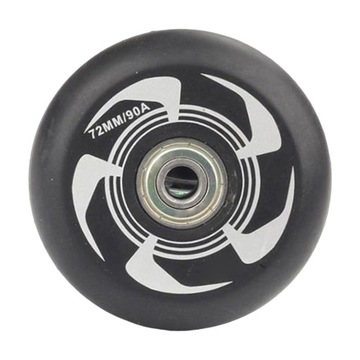 Kółka treningowe do rolek inline 76 mm Buty na rolkach Czarny Argent