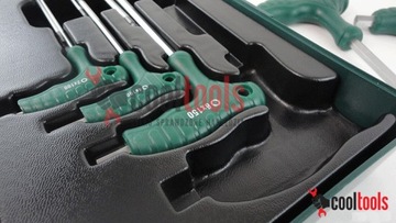 Набор шестигранных ключей с шариком и ручкой Jonnesway H10MB08SP u