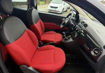 Fiat 500 II Seria 1 1.2 69KM 2014 Fiat 500 Rej. 032014 1,2 69KM Klimatyzacja Szyberdach Bluetooth 1.2 69KM, zdjęcie 19