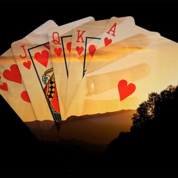 КАРТЫ ДЛЯ ПОКЕРА, КОЛОДА КАРТ С ПОКРЫТИЕМ, 54 ШТ.