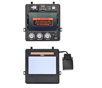 САМОВтемняющаяся СВАРОЧНАЯ ШЛЕМА-МАСКА ДЛЯ ФИЛЬТРА СВАРОЧНОЙ ШЛИФОВКИ +6 СТЕКЛА