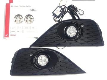 Lampy światła dzienne dziennej DRL LED Seat Ibiza 6J 2008-2012