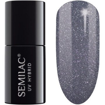 Semilac Lakier hybrydowy 107 Steel Gray 7ml