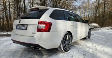 Skoda Octavia III RS Kombi 2.0 TDI 184KM 2015 Skoda Octavia 184Ps.Automat Xenon Canton Webasto GrzanaSzybaFote Navi Serw, zdjęcie 3