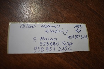 IDEALNI KRYT SLOUPCE ŘÍDÍCÍ RÁMEČEK PORSCHE MACAN 1