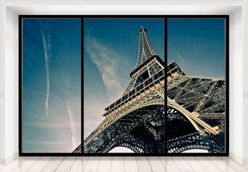 Fototapeta Paryż Wieża Eiffela 366x254 cm XXL