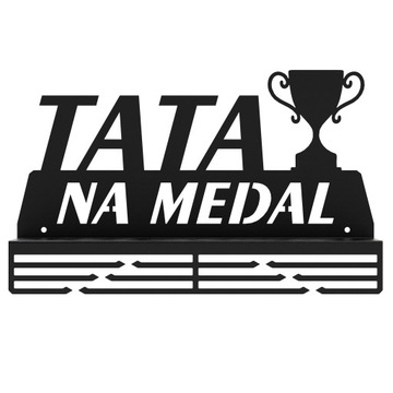 Вешалка для медалей, стаканчики, TATA FOR MEDAL, с полкой