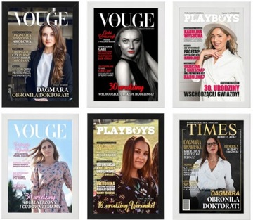 ПОДАРОК ​​на 18, 20, 30, 40, 50, 60-летие - ОБЛОЖКА газеты + РАМКА А3