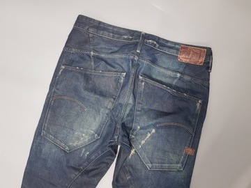 G STAR RAW jeansy spodnie męskie 33/32 pas 92