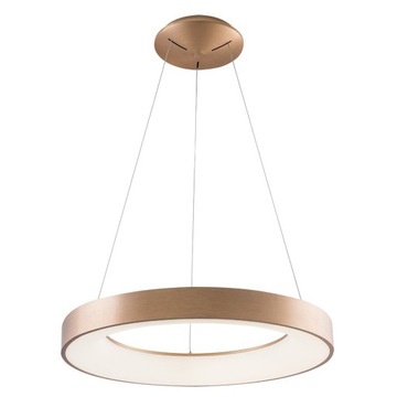 Nowoczesna lampa wisząca pierścień okrąg SANTANA