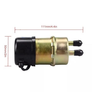 HONDA YAMAHA SUZUKI KAWASAKI Универсальный топливный насос для мотоцикла 10 мм 12 В