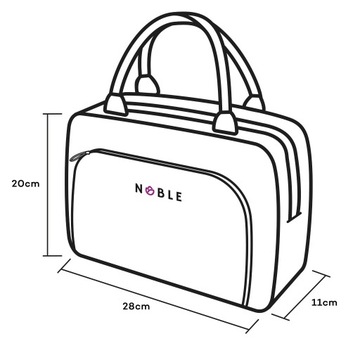 Женская косметичка, большой дорожный футляр NOBLE Handbag