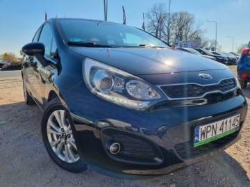 Kia Rio III Hatchback 3d Facelifting 1.2 DOHC CVVT 85KM 2015 Kia Rio III 1.2 85 KM alufelgi klimatyzacja super stan gwarancja, zdjęcie 3