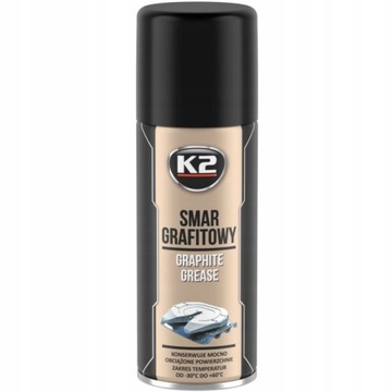 K2 SMAR GRAFITOWY Obciążenia Tarcie Spray 400ml