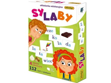 Развивающая головоломка - Слоги