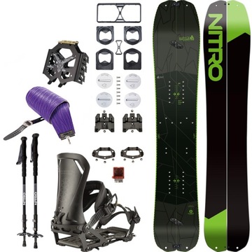 Splitboard Doppleganger wiązania pucki harszle kij