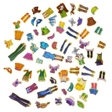 МАГНИТНАЯ ИГРА-ПАЗЛ-ПЕРЕДОВАНИЕ ДЕРЕВЯННЫЙ ПАЗЛ МОНТЕССОРИ МОДА