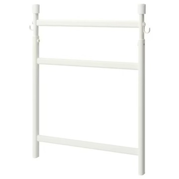 IKEA SUNNERSTA REGULOWANY STOJAK Z HACZYKAMI
