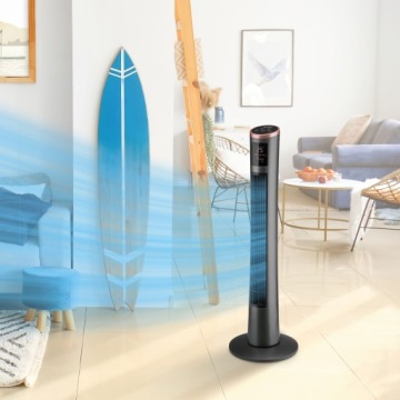 Вентилятор колонны ОТОБРАЖАЕТ ТЕМП. Первая Австрия