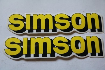 NAKLEJKA NAKLEJKI SIMSON S50 S51 IFA KOMPLET 2 szt