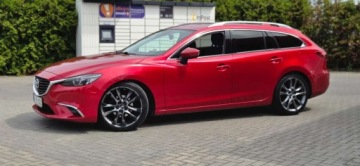 Mazda 6 III Kombi 2.2 SKYACTIV-D I-ELOOP 175KM 2015 Mazda 6 Mazda CX-5 2.2D 175KM Automat Sports-Line LED Navi ACC HUD 2.2, zdjęcie 6