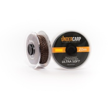 UNDER CARP PLECIONKA 20M/35LBS ULTRA SOFT BRĄZOWA