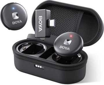 Mikrofon pojemnościowy BOYA Omic-U Black