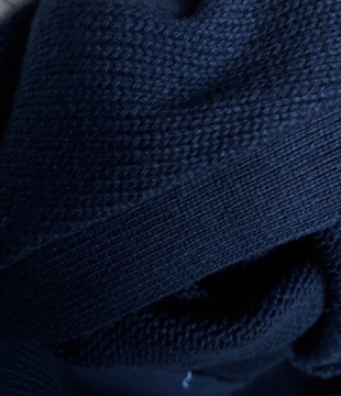 H&M czarny bawełniany sweter kardigan S