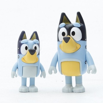 Сказочные фигурки Bluey and Family, 8 шт., подарок, лучшее качество