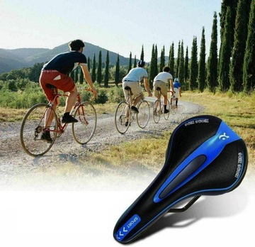 УДОБНОЕ, СПОРТИВНОЕ, ДЫШАЩЕЕ ВЕЛОСИПЕДНОЕ СИДЕНЬЕ