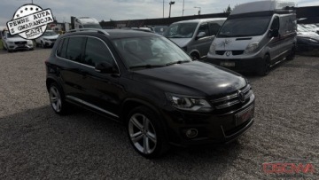 Volkswagen Tiguan I SUV Facelifting 2.0 TDI CR DPF BlueMotion 177KM 2014 Volkswagen Tiguan R-2.0tdi dsg 4-Motion panorama skory ledy bi xenon Weba