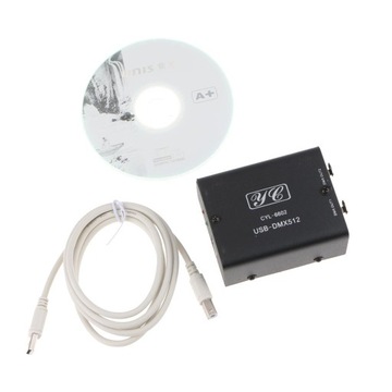 Канал USB для DMX512 Светодиодный контроллер DMX